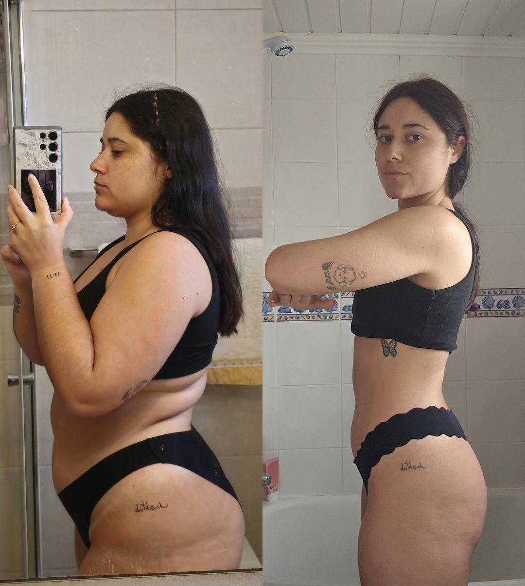 Transformação de Fernanda em 20 dias